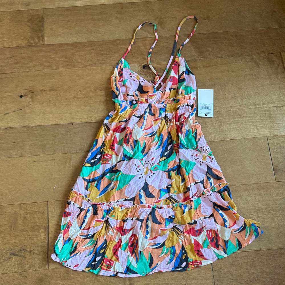 O'Neill Multi-Color Floral Mini Dress